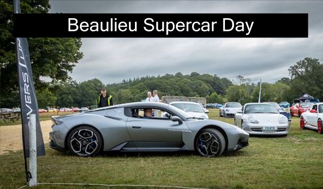 Beaulieu supercar day